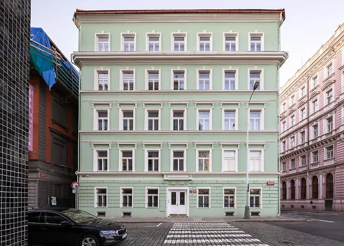 Stay2gether Blue Vibe - Metro Florenc Apartamento