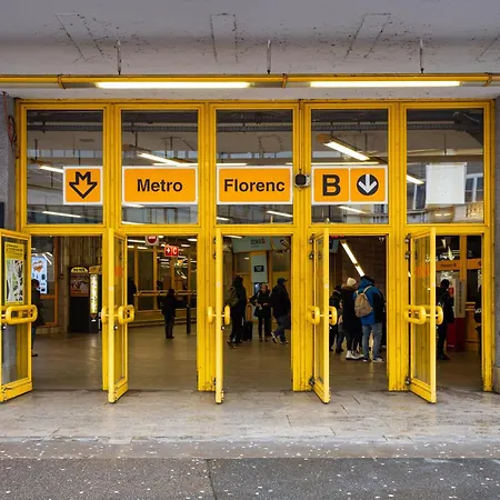 Stay2gether Blue Vibe - Metro Florenc Lägenhet *